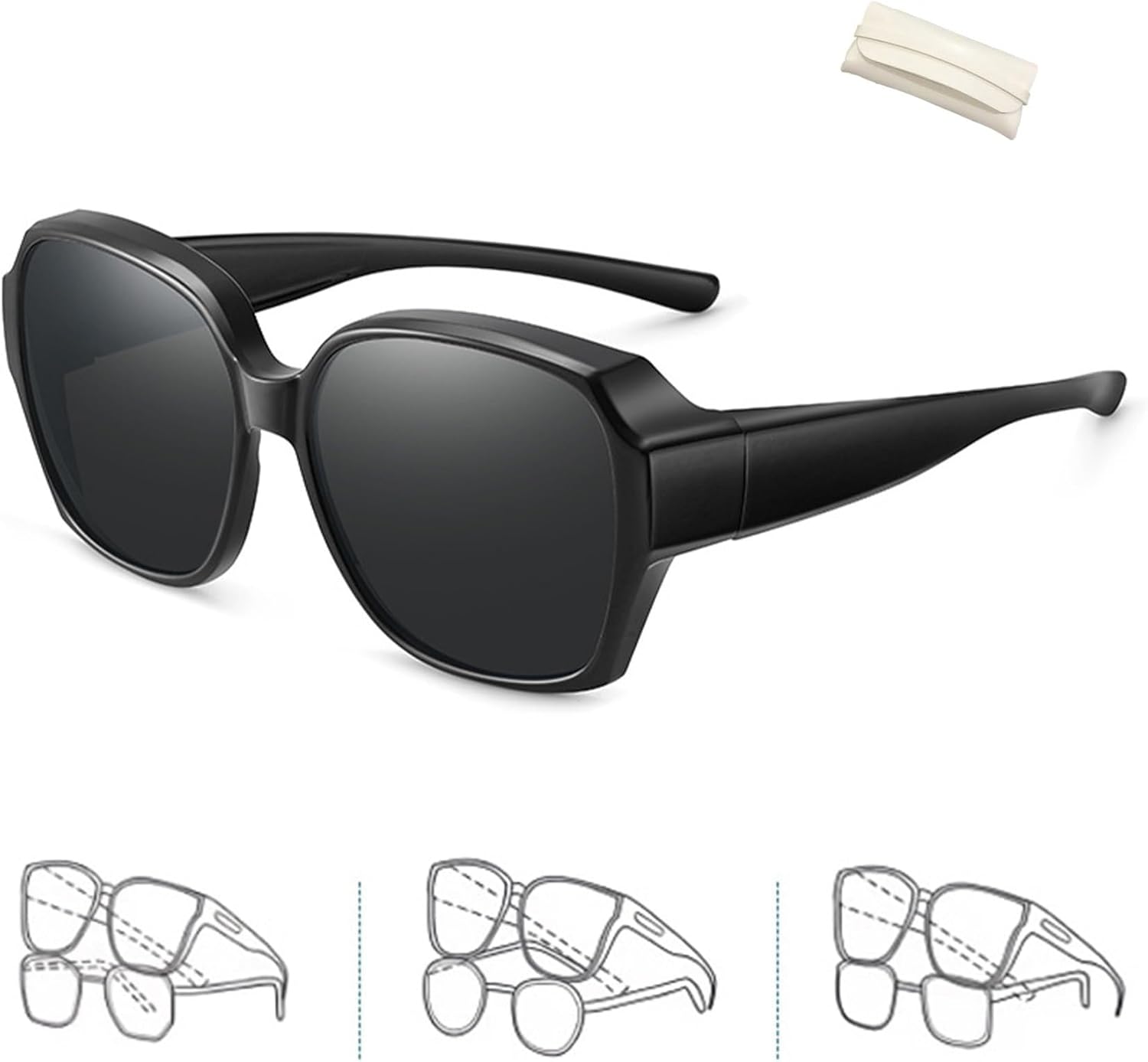 Солнцезащитные очки Snap Shades, модные квадратные поляризованные солнцезащитные очки с защитой от УФ-излучения, солнцезащитные очки для женщин и мужчин MTQCRHGP, Black
Солнцезащитные очки Snap Shades, модные квадратные поляризованные солнцезащитные очки с защитой от УФ-излучения, солнцезащитные очки для женщин и мужчин MTQCRHGP, Black