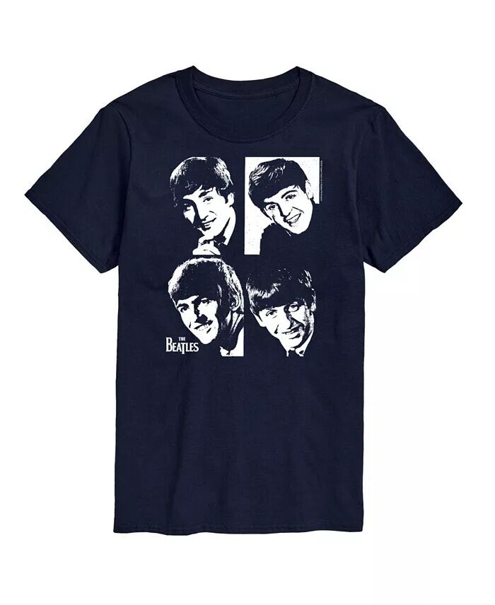 Hybrid Apparel Футболка с короткими рукавами The Beatles Group AIRWAVES, синий 
Hybrid Apparel Футболка с короткими рукавами The Beatles Group AIRWAVES, синий