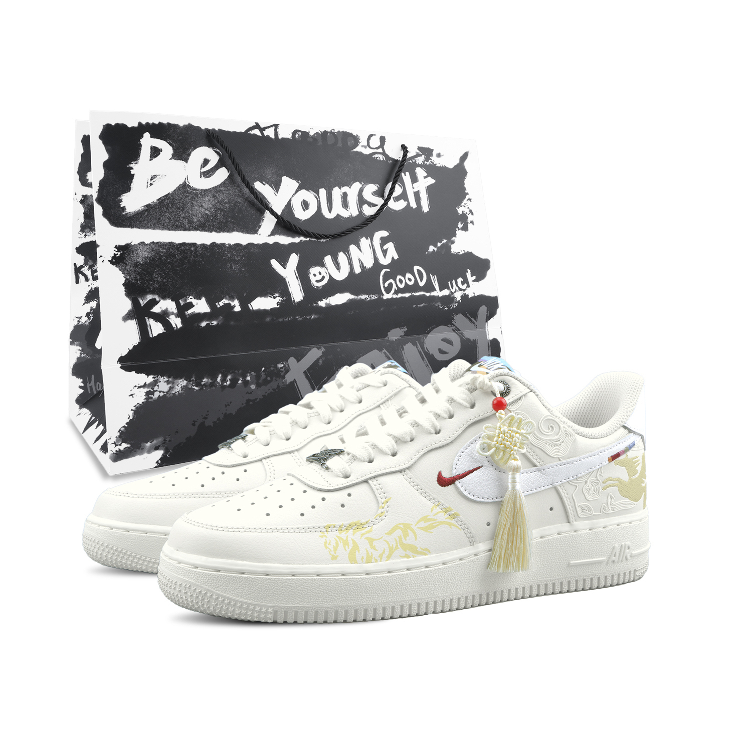 Nike Air Force 1 Golden Cloud, Special Shopping Bag дышащие низкие скейтборд-кроссовки мужские
Nike Air Force 1 Golden Cloud, Special Shopping Bag дышащие низкие скейтборд-кроссовки мужские