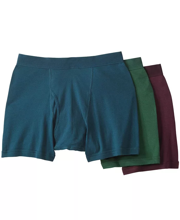 Трусы средней длины из хлопка для больших и высоких, 3 шт. в упаковке KingSize, мультиколор
Трусы средней длины из хлопка для больших и высоких, 3 шт. в упаковке KingSize, мультиколор