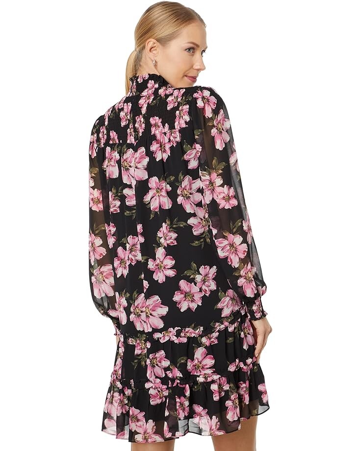 Платье CeCe Tiered Long Sleeve Printed Dress, цвет Rich Black
Платье CeCe Tiered Long Sleeve Printed Dress, цвет Rich Black