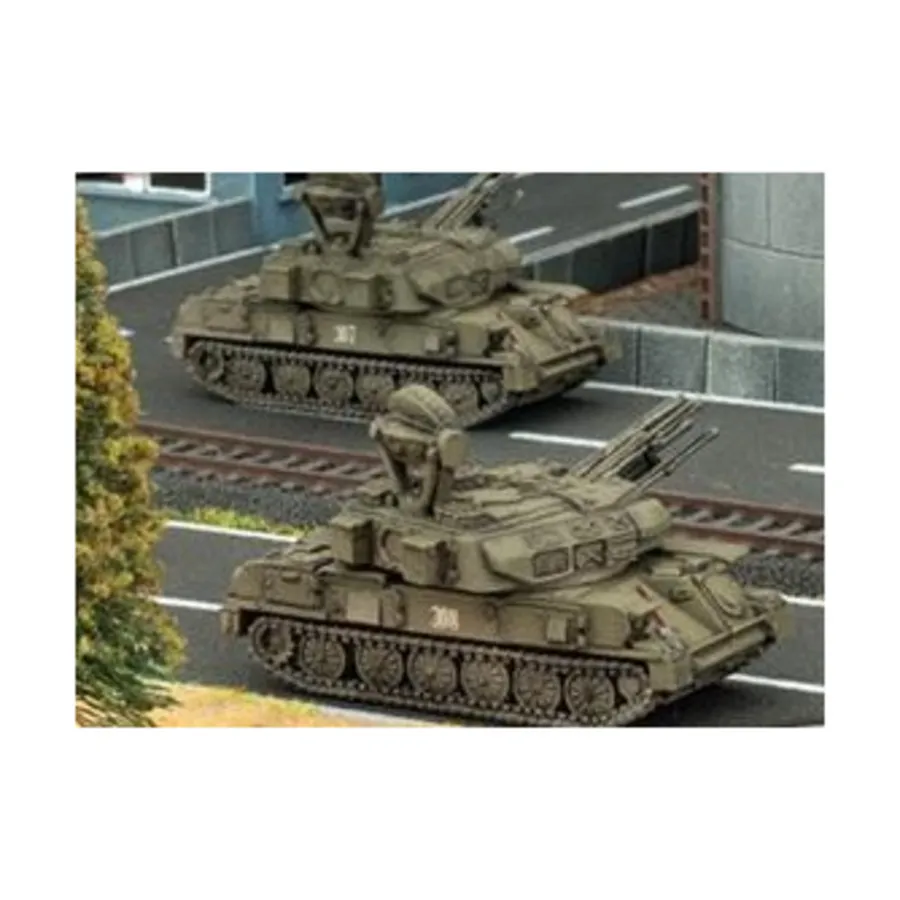 ЗСУ-23-4 «Шилка» зенитный взвод, Team Yankee - World War III - Soviet Army (1:100)
ЗСУ-23-4 «Шилка» зенитный взвод, Team Yankee - World War III - Soviet Army (1:100)
