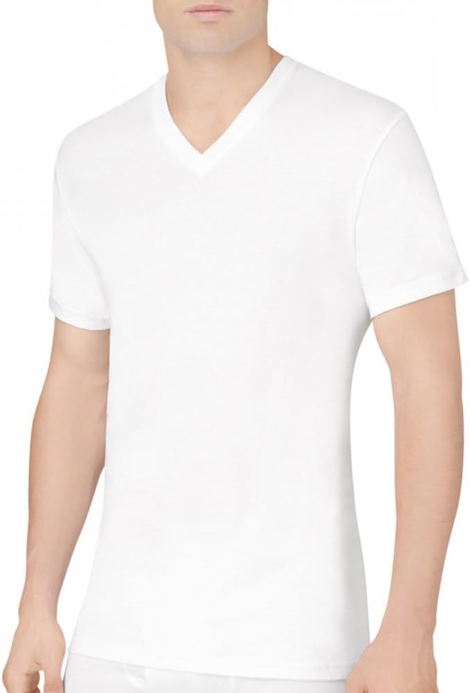 Мужские хлопковые футболки Calvin Klein Multipack с V-образным вырезом, White/Black/Heather Grey
Мужские хлопковые футболки Calvin Klein Multipack с V-образным вырезом, White/Black/Heather Grey