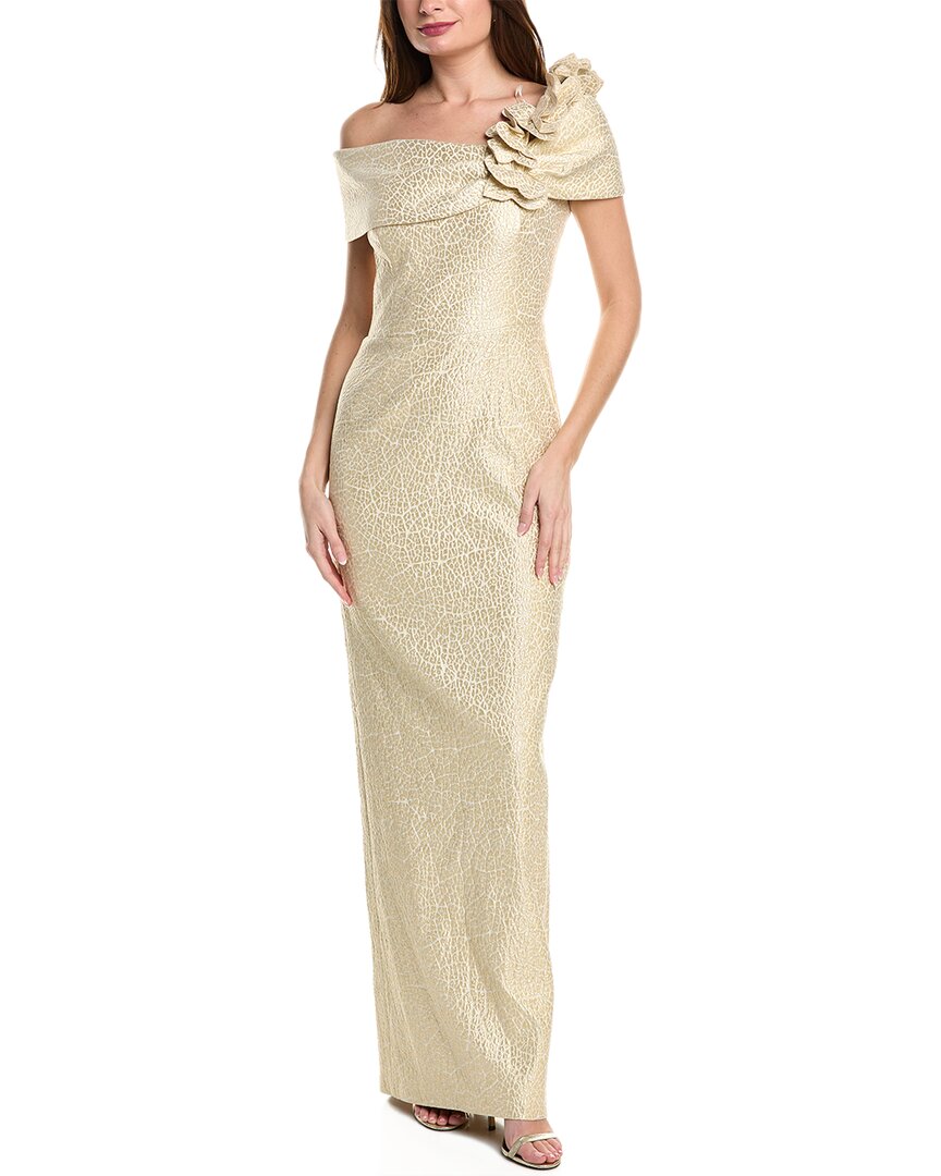 Терри Джон от Рики Фриман Металлическое жаккардовое платье Teri Jon by Rickie Freeman, бежевый
Терри Джон от Рики Фриман Металлическое жаккардовое платье Teri Jon by Rickie Freeman, бежевый