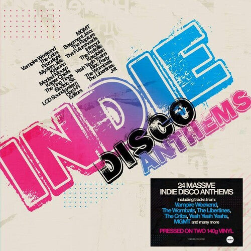 Виниловая пластинка Indie Disco Anthems / Various: Indie Disco Anthems / Various - 140-Gram Black Vinyl 
Виниловая пластинка Indie Disco Anthems / Various: Indie Disco Anthems / Various - 140-Gram Black Vinyl