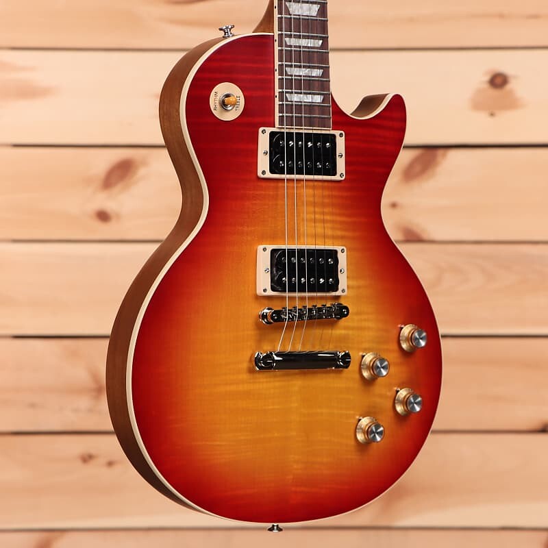 Электрогитара Gibson Les Paul Standard 60s Faded - Vintage Cherry Sunburst - 201730503 - PLEK'd
Электрогитара Gibson Les Paul Standard 60s Faded - Vintage Cherry Sunburst - 201730503 - PLEK'd