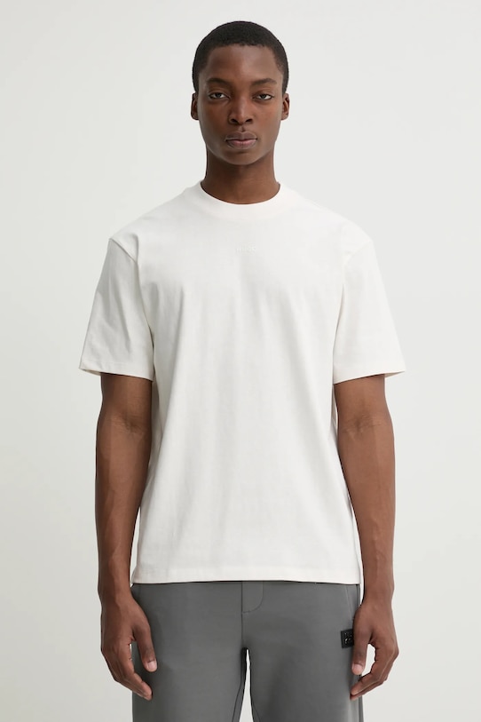 Хлопковая футболка Hugo, бежевый
Хлопковая футболка Hugo, бежевый