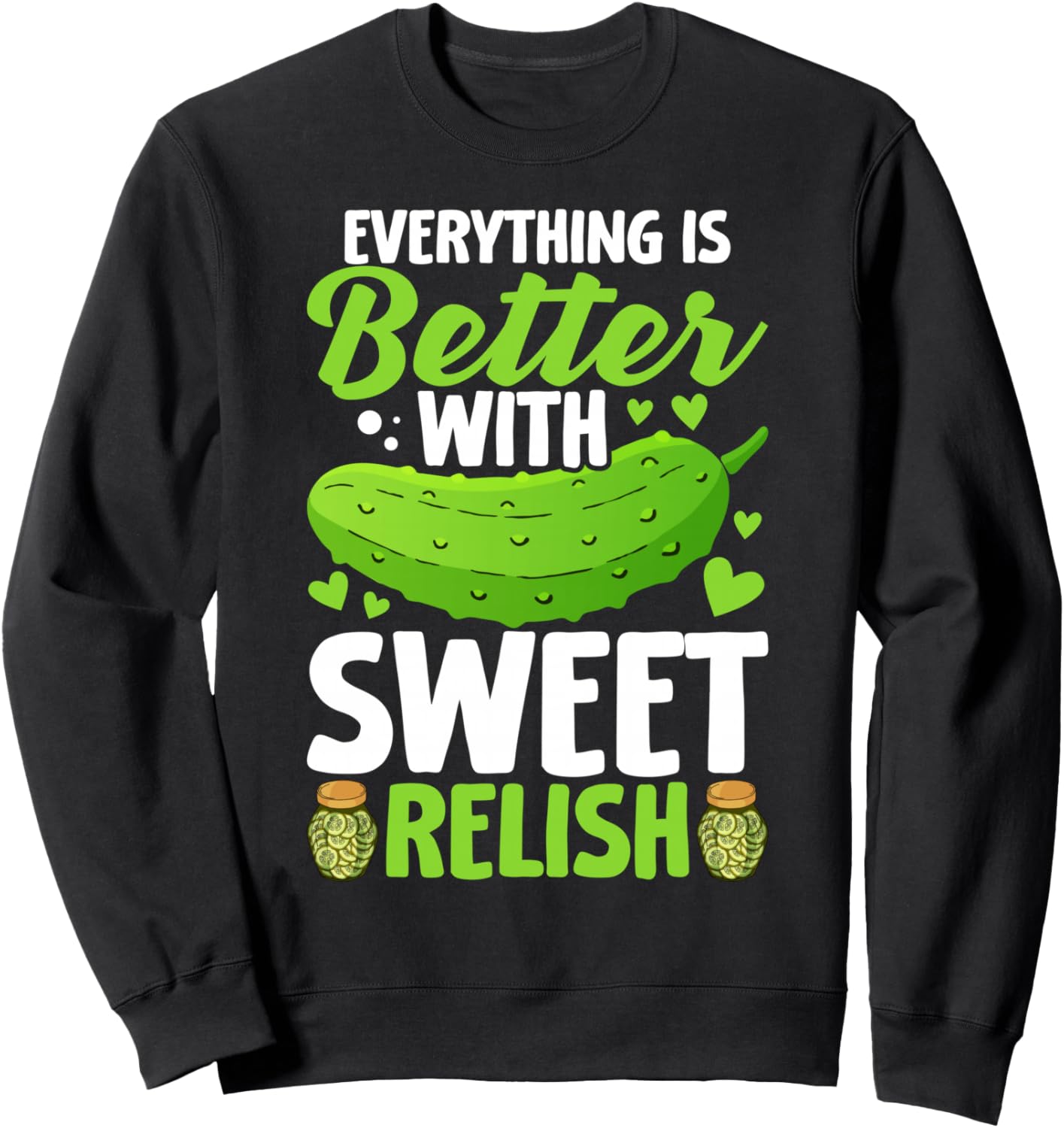 Толстовка Everything Is Better With Sweet Relish, черная Funny Pickled Cucumber Gift For Dill Lovers
Толстовка Everything Is Better With Sweet Relish, черная Funny Pickled Cucumber Gift For Dill Lovers