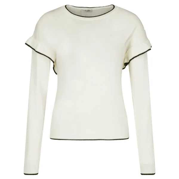 Свитер обычного кроя Liu Jo, экрю
Свитер обычного кроя Liu Jo, экрю