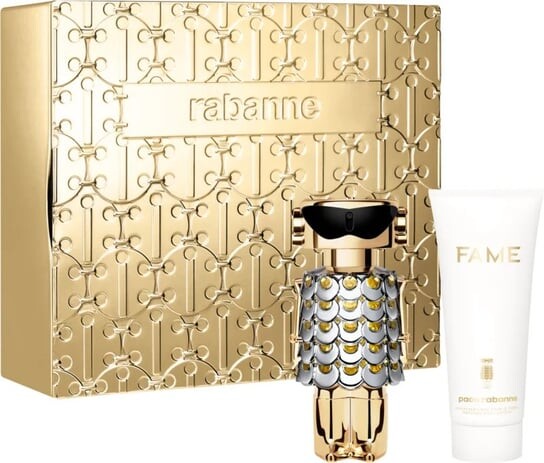 Косметический набор, 2 шт. Paco Rabanne Fame
Косметический набор, 2 шт. Paco Rabanne Fame