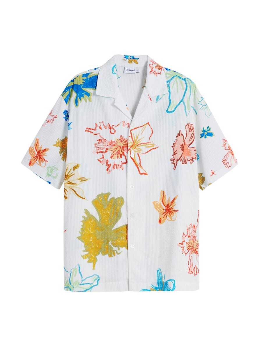 Рубашка на пуговицах Comfort fit Desigual, белый
Рубашка на пуговицах Comfort fit Desigual, белый