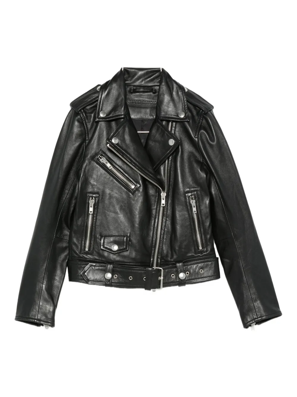 Куртка на молнии с поясом Stand Studio, черный
Куртка на молнии с поясом Stand Studio, черный