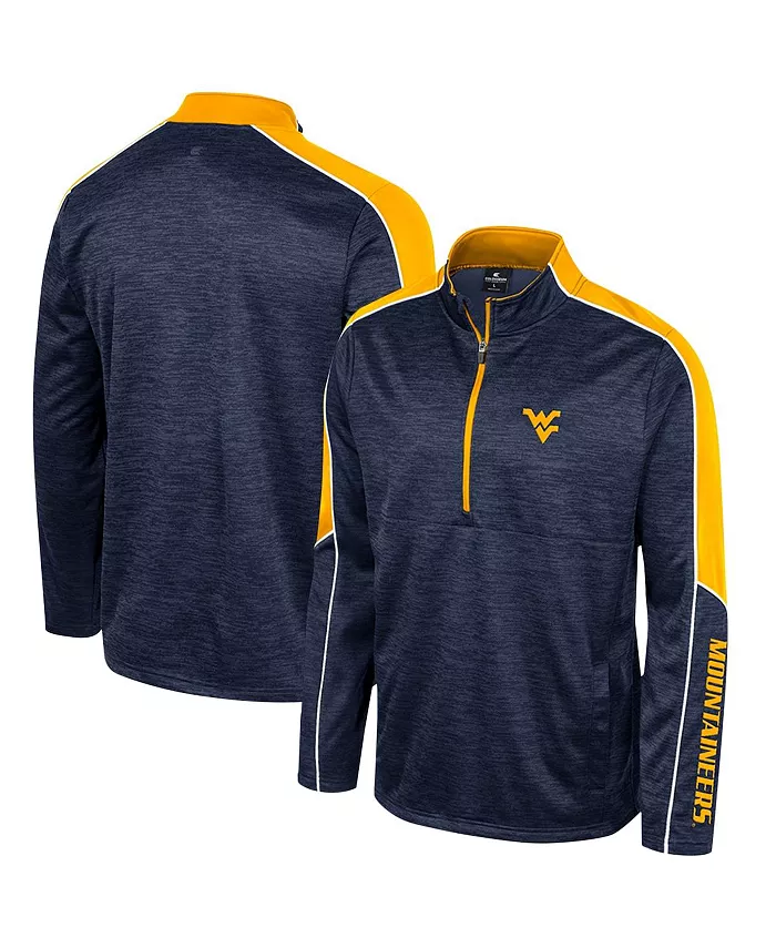 Мужская темно-синяя куртка West Virginia Mountaineers Marled Half Zip Colosseum
Мужская темно-синяя куртка West Virginia Mountaineers Marled Half Zip Colosseum