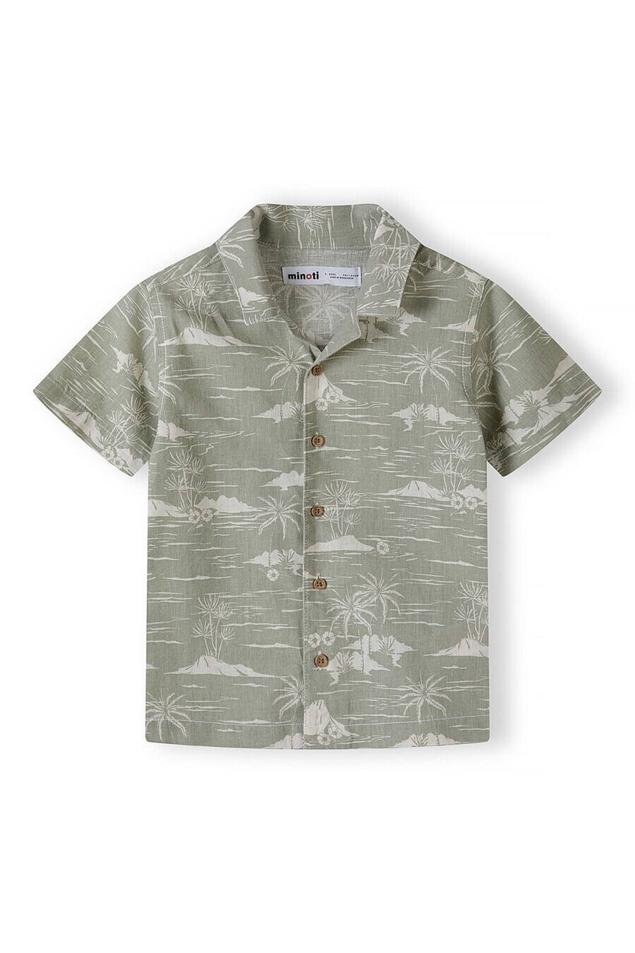 Рубашка MINOTI Regular fit Button Up, зеленый
Рубашка MINOTI Regular fit Button Up, зеленый