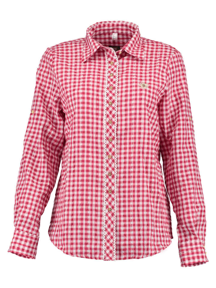 Традиционная блузка Серуво средне-красного цвета OS-Trachten
Традиционная блузка Серуво средне-красного цвета OS-Trachten