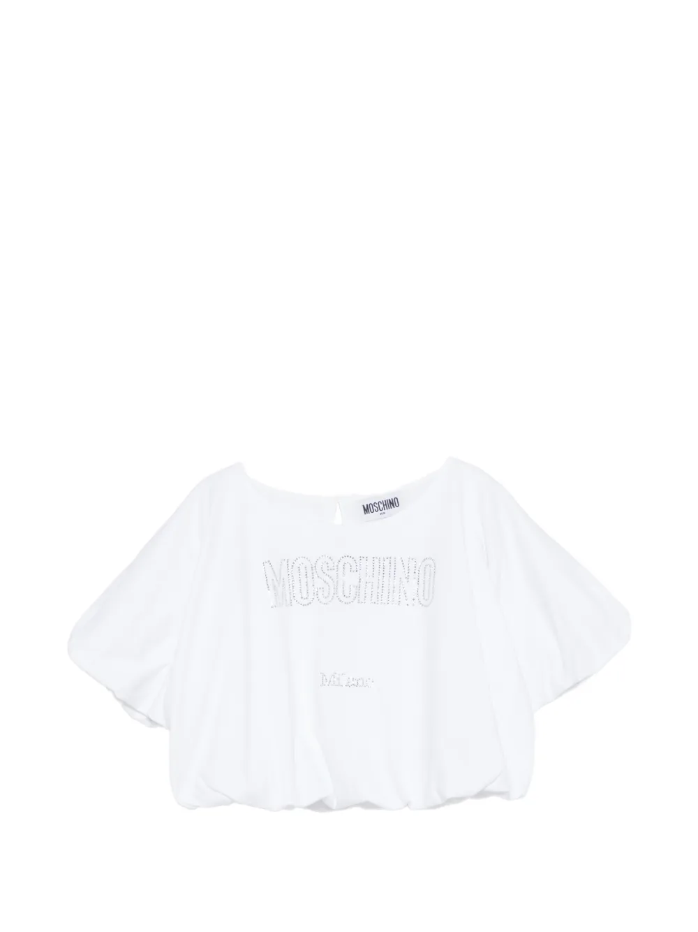 Блузка с логотипом Moschino Kids, белый
Блузка с логотипом Moschino Kids, белый