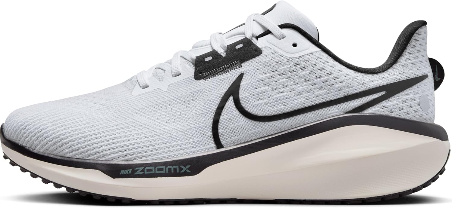 Мужские кроссовки Nike Vomero 17, White Black Pure Platinum Vintage Green
Мужские кроссовки Nike Vomero 17, White Black Pure Platinum Vintage Green