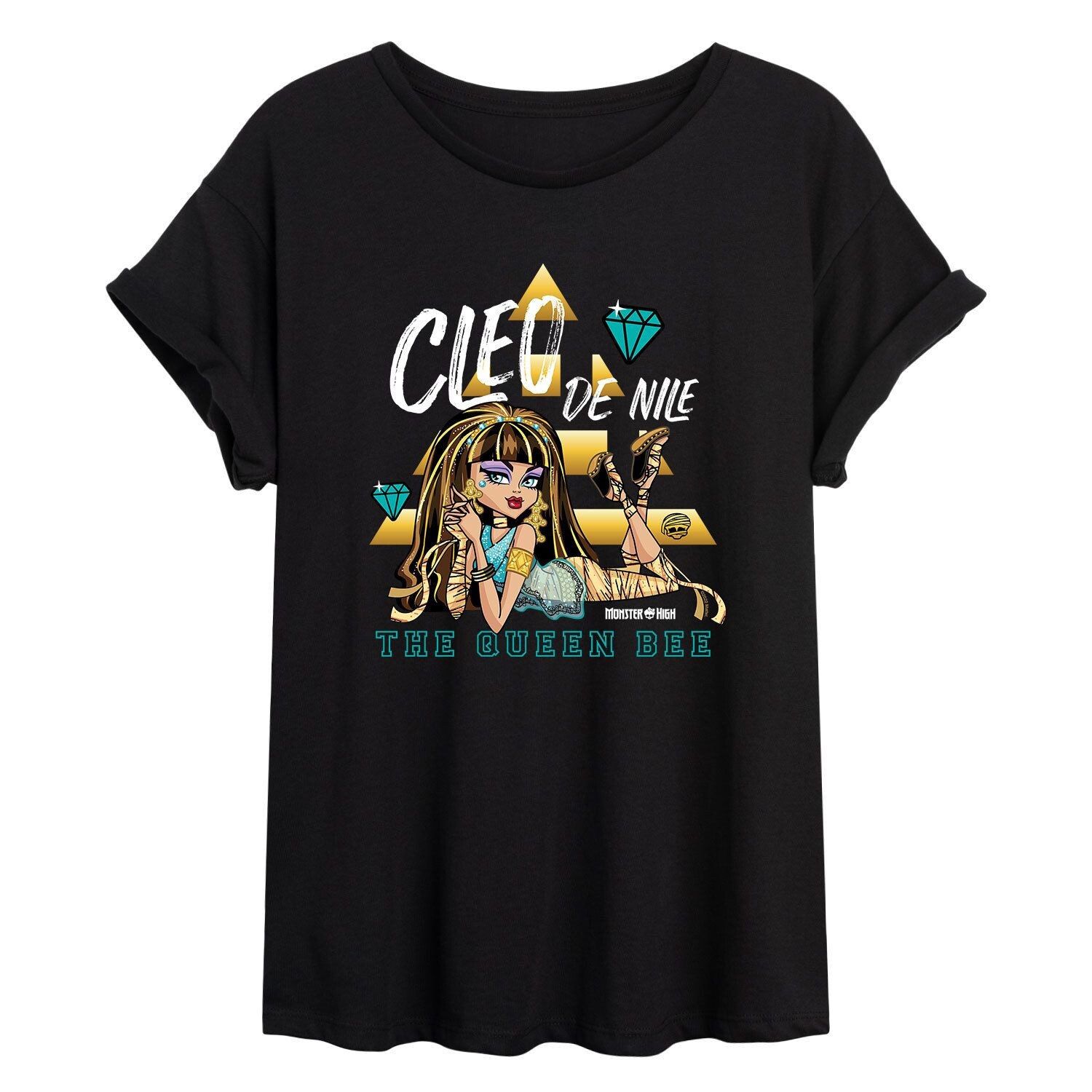 Большая футболка с рисунком Cleo De Nile для юниоров Monster High «Queen Bee» Licensed Character
Большая футболка с рисунком Cleo De Nile для юниоров Monster High «Queen Bee» Licensed Character