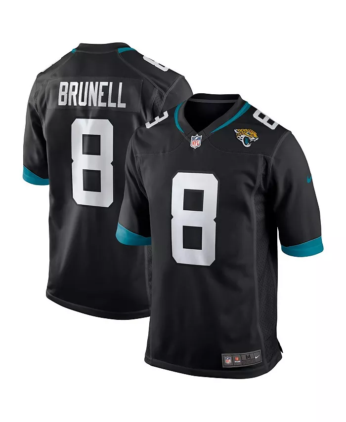 Мужская черная джерси Mark Brunell Jacksonville Jaguars, игрока на пенсии Nike
Мужская черная джерси Mark Brunell Jacksonville Jaguars, игрока на пенсии Nike