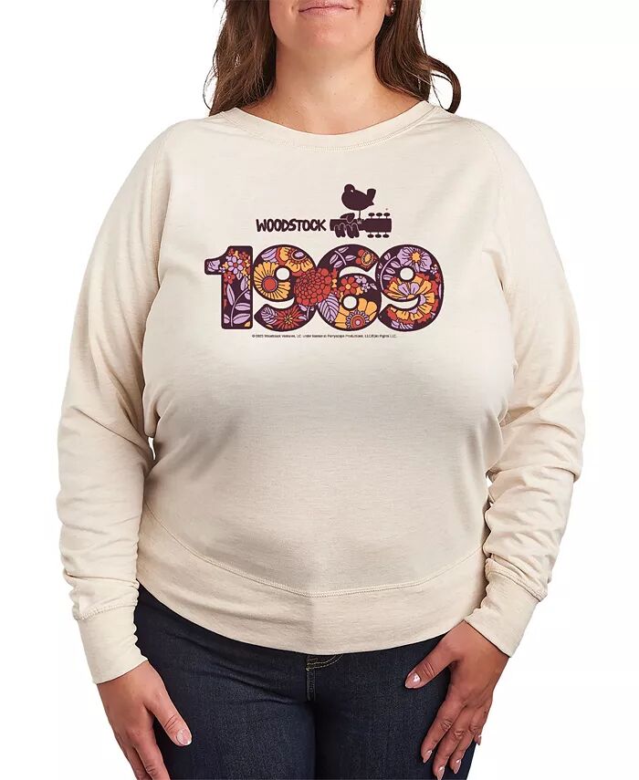 Большой размер Вудсток 1969 Графический пуловер Топ Hybrid Apparel, коричневый/бежевый
Большой размер Вудсток 1969 Графический пуловер Топ Hybrid Apparel, коричневый/бежевый