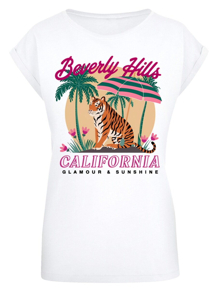 Рубашка F4NT4STIC Beverly Hills California Glamour Summer, белый 
Рубашка F4NT4STIC Beverly Hills California Glamour Summer, белый