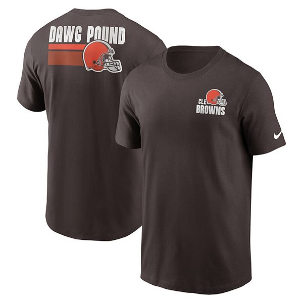 Мужская коричневая футболка Cleveland Browns Blitz Essential Nike
Мужская коричневая футболка Cleveland Browns Blitz Essential Nike