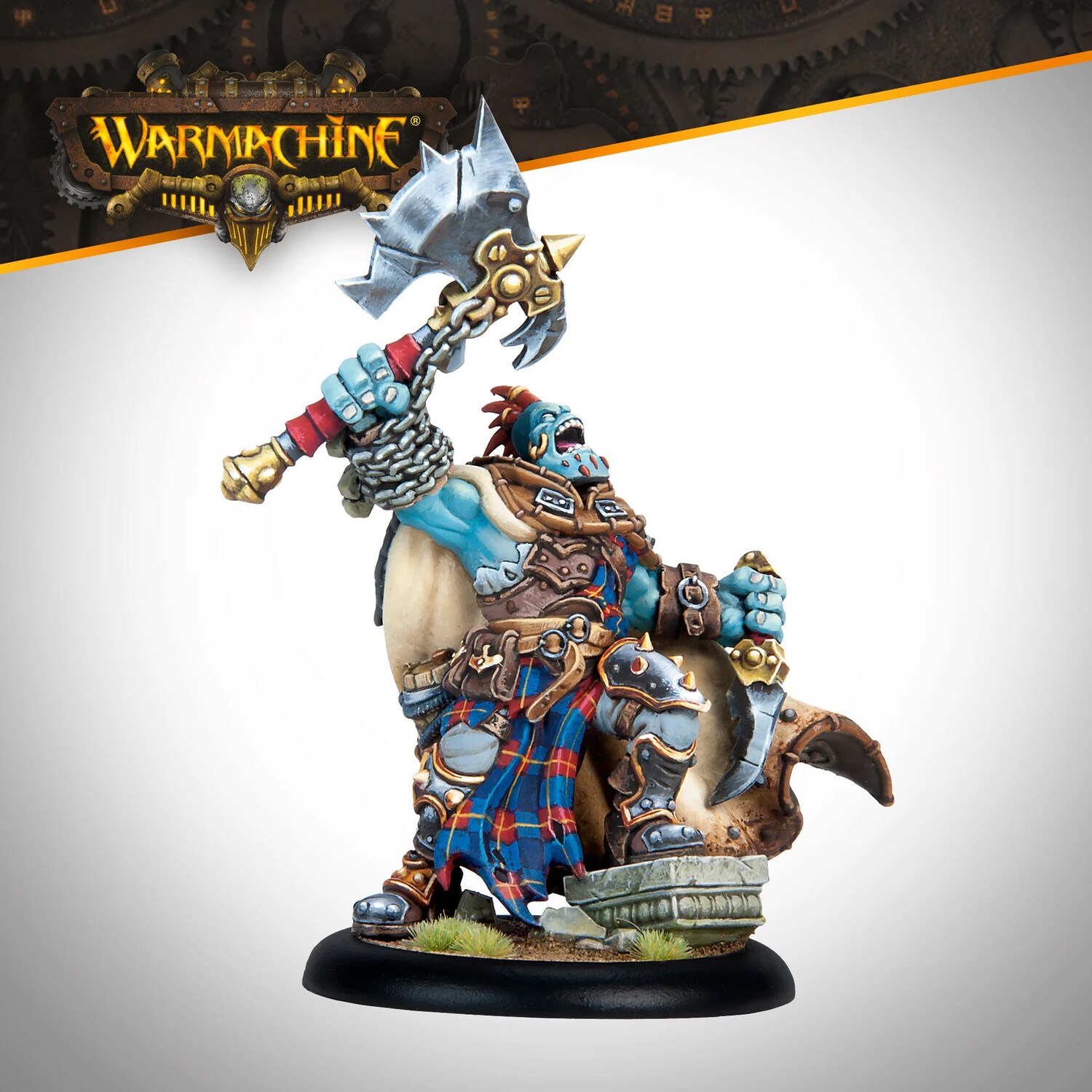 Миниатюра Steamforged Games Warmachine: Greygore Boomhowler 
Миниатюра Steamforged Games Warmachine: Greygore Boomhowler