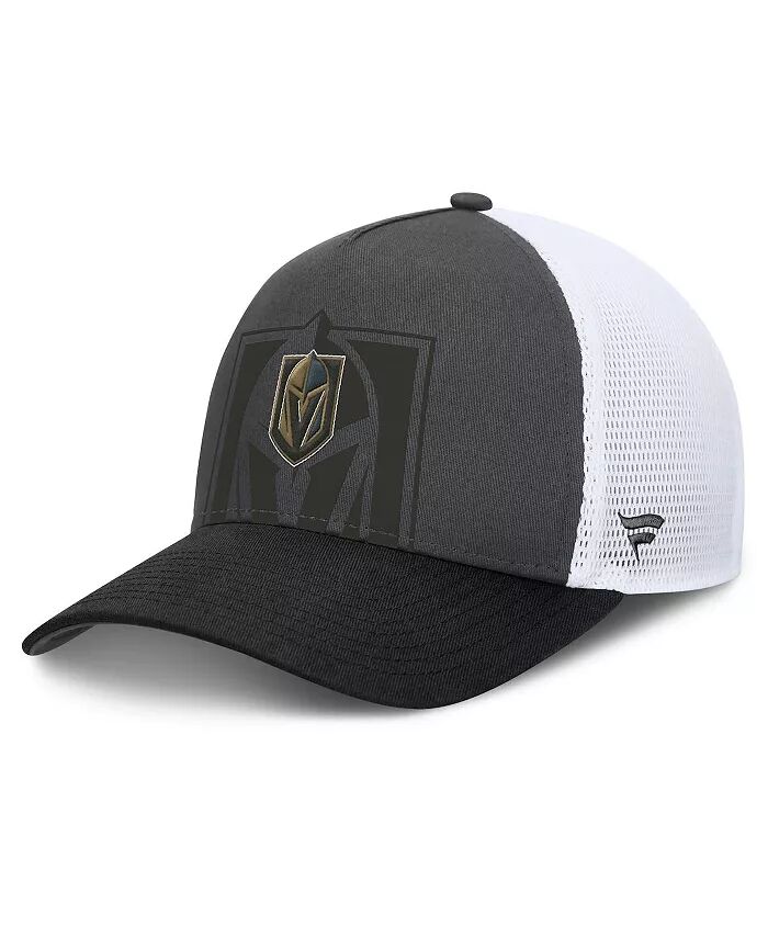Мужская серо-черная шапка Vegas Golden Knights Authentic Pro A-Frame Rink Adjustable Hat Fanatics
Мужская серо-черная шапка Vegas Golden Knights Authentic Pro A-Frame Rink Adjustable Hat Fanatics