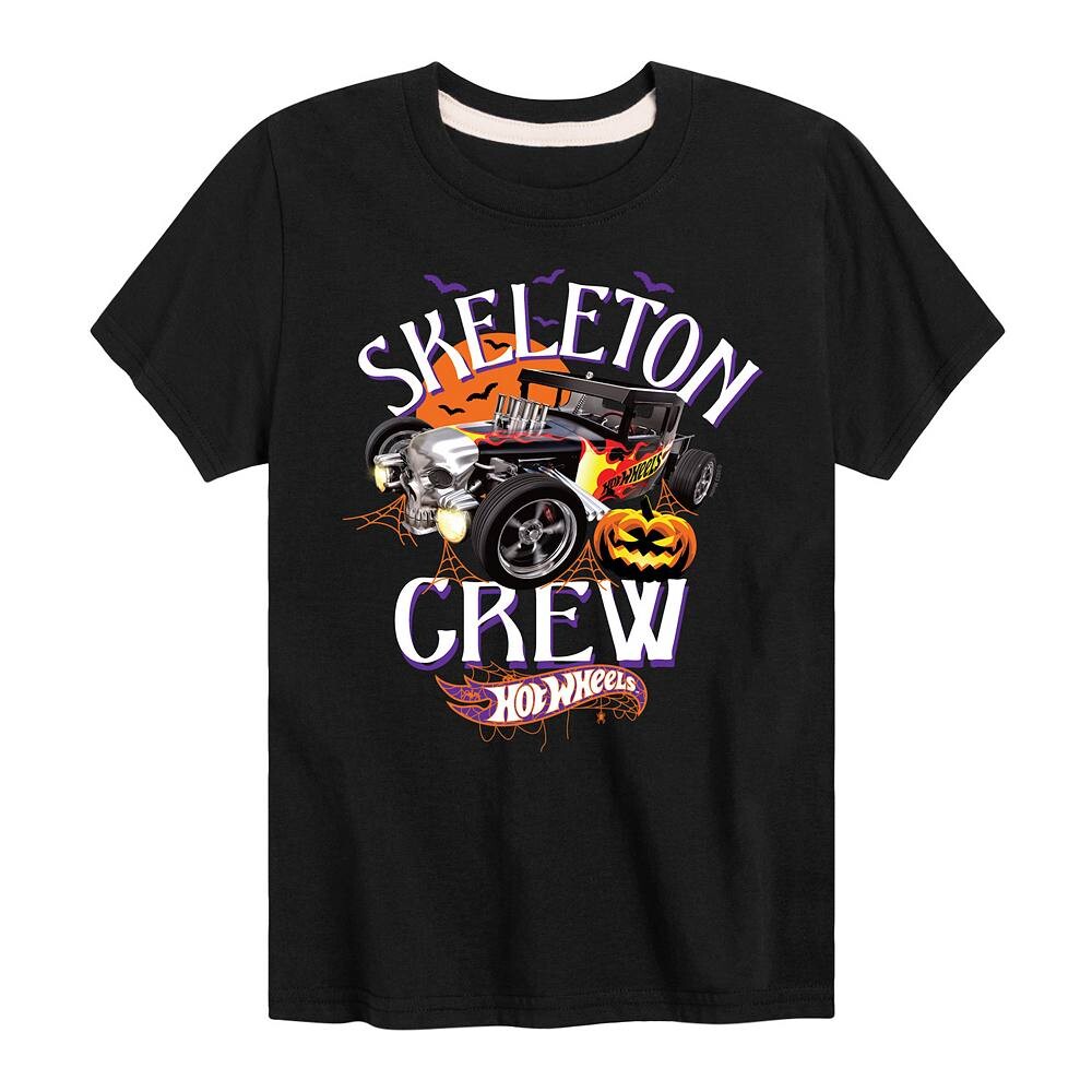 Футболка Hot Wheels Skeleton Crew для мальчиков 8–20 лет с графическим рисунком, черный
Футболка Hot Wheels Skeleton Crew для мальчиков 8–20 лет с графическим рисунком, черный