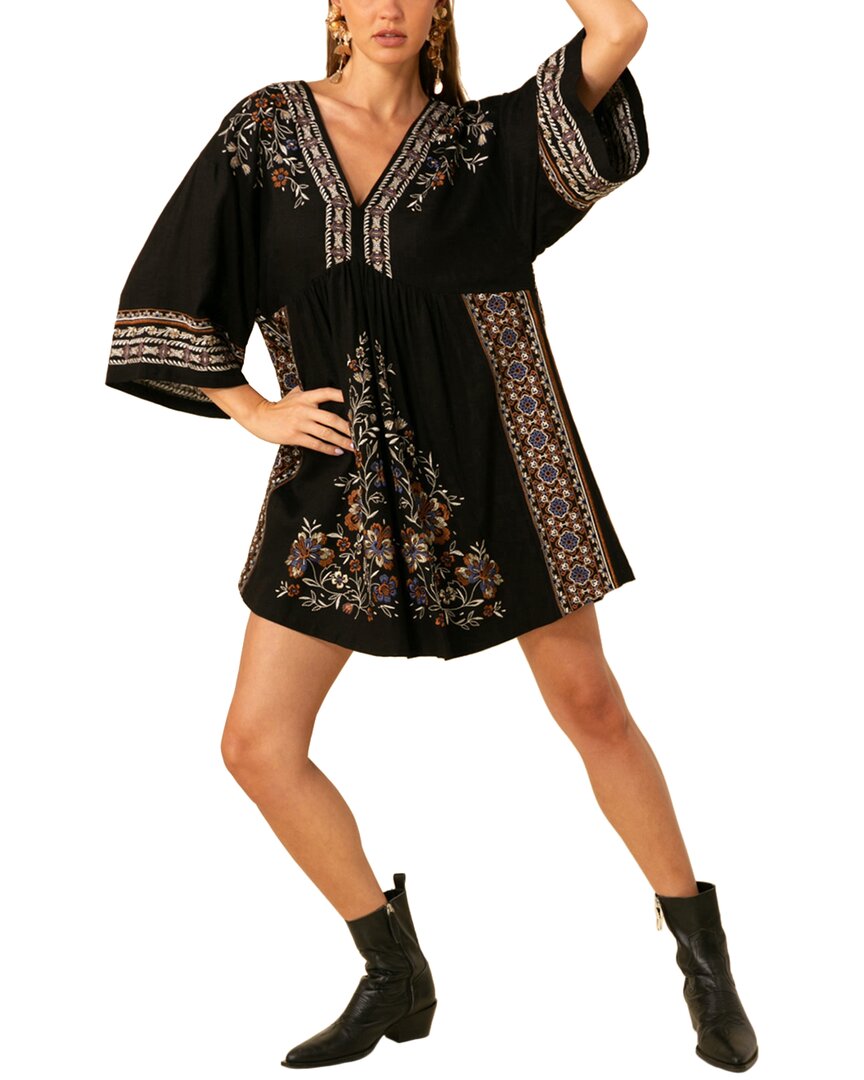 Платье Hale Bob Camryn из льняной смеси, черный
Платье Hale Bob Camryn из льняной смеси, черный