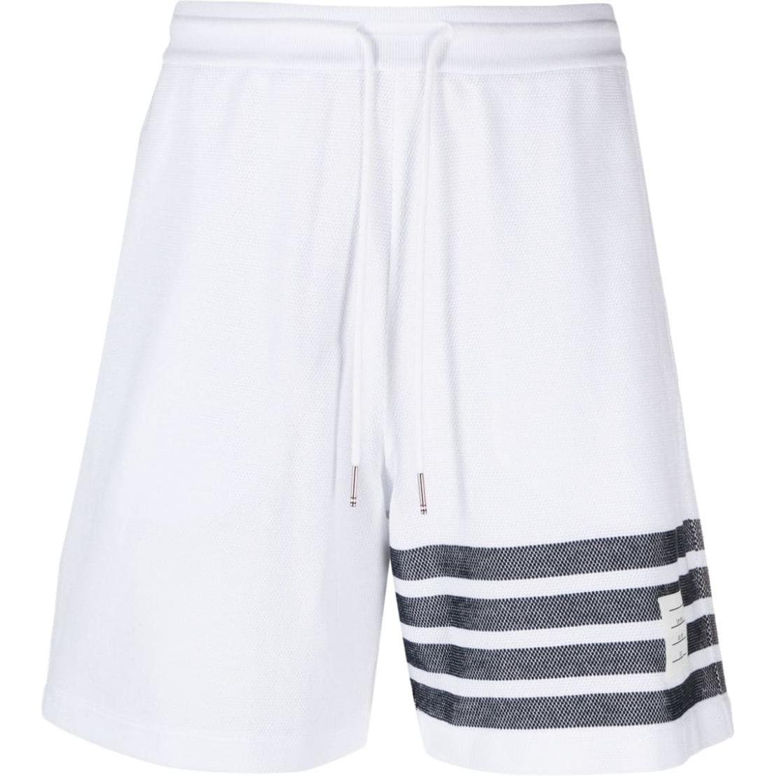 Шорты с 4 полосками THOM BROWNE, белый
Шорты с 4 полосками THOM BROWNE, белый