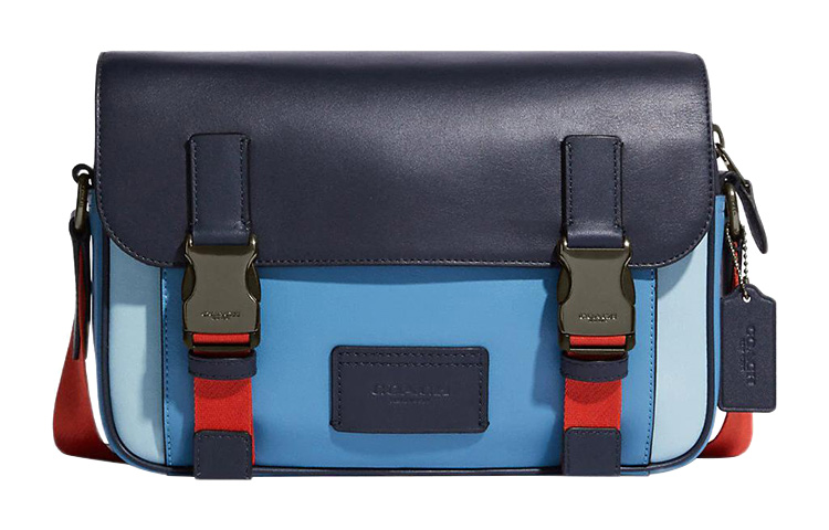 Сумка-мессенджер из телячьей кожи, через плечо, кроссбоди, большая, мужская, цвет "полуночный синий" и "тихоокеанский синий" COACH
Сумка-мессенджер из телячьей кожи, через плечо, кроссбоди, большая, мужская, цвет "полуночный синий" и "тихоокеанский синий" COACH