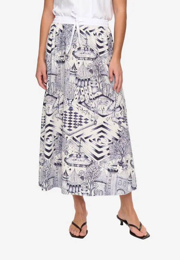 Юбка а-силуэта nugardenia Nümph, Cloud Dancer
Юбка а-силуэта nugardenia Nümph, Cloud Dancer