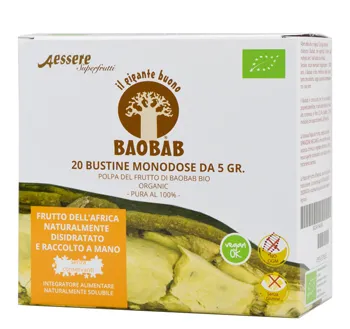 Органическая мякоть Aessere Baobabe 20x5 г
Органическая мякоть Aessere Baobabe 20x5 г