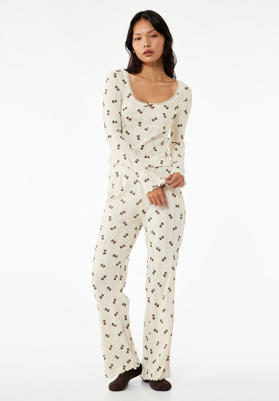 Пижамные брюки Koton TEDDY BEAR PRINTED, White/Off-White
Пижамные брюки Koton TEDDY BEAR PRINTED, White/Off-White