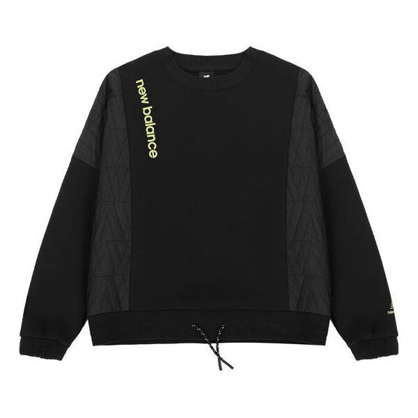 Свитер solid color drawstring round neck pullover hoodie black New Balance, черный
Свитер solid color drawstring round neck pullover hoodie black New Balance, черный