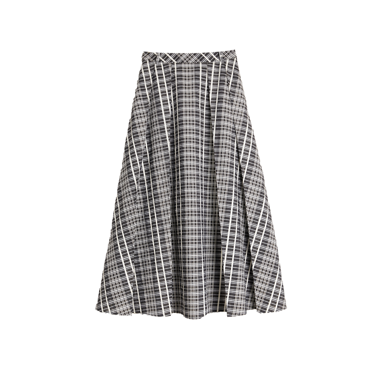 ELLE Повседневная длинная юбка для женщин черная белая тонкая миди юбка а-силуэта
ELLE Повседневная длинная юбка для женщин черная белая тонкая миди юбка а-силуэта