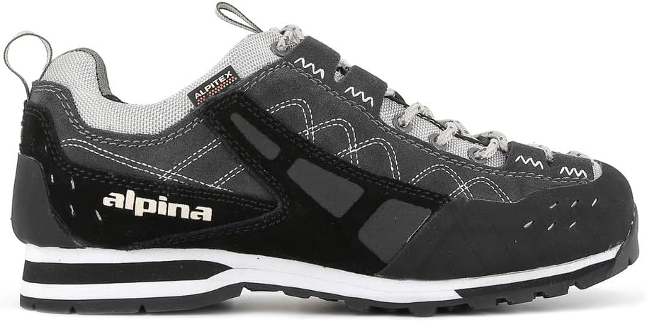 Мужские водонепроницаемые ботинки Alpina ROYAL - премиальные легкие туристические кроссовки с подошвой Vibram, серый
Мужские водонепроницаемые ботинки Alpina ROYAL - премиальные легкие туристические кроссовки с подошвой Vibram, серый