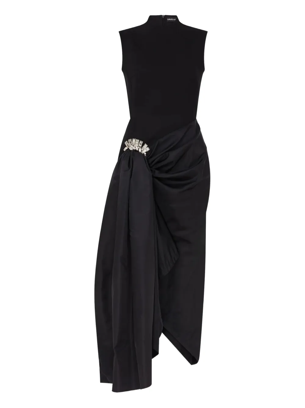 Драпированное платье, украшенное кристаллами David Koma, черный
Драпированное платье, украшенное кристаллами David Koma, черный