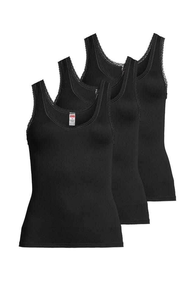 Майка/Топ из 3-х моделей из модала -Con-Ta-, черный
Майка/Топ из 3-х моделей из модала -Con-Ta-, черный