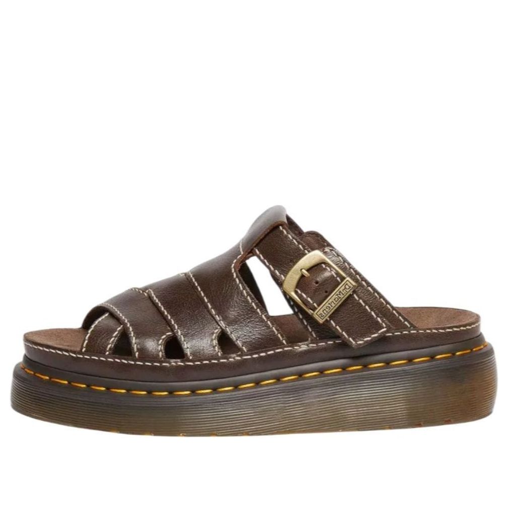 Шлепанцы Dr. Martens Maxxy Slide Rogue Leather 'Brown'
Шлепанцы Dr. Martens Maxxy Slide Rogue Leather 'Brown'