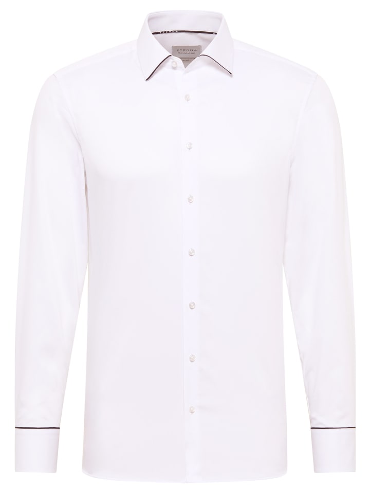 Рубашка Slim Fit белого цвета Eterna
Рубашка Slim Fit белого цвета Eterna