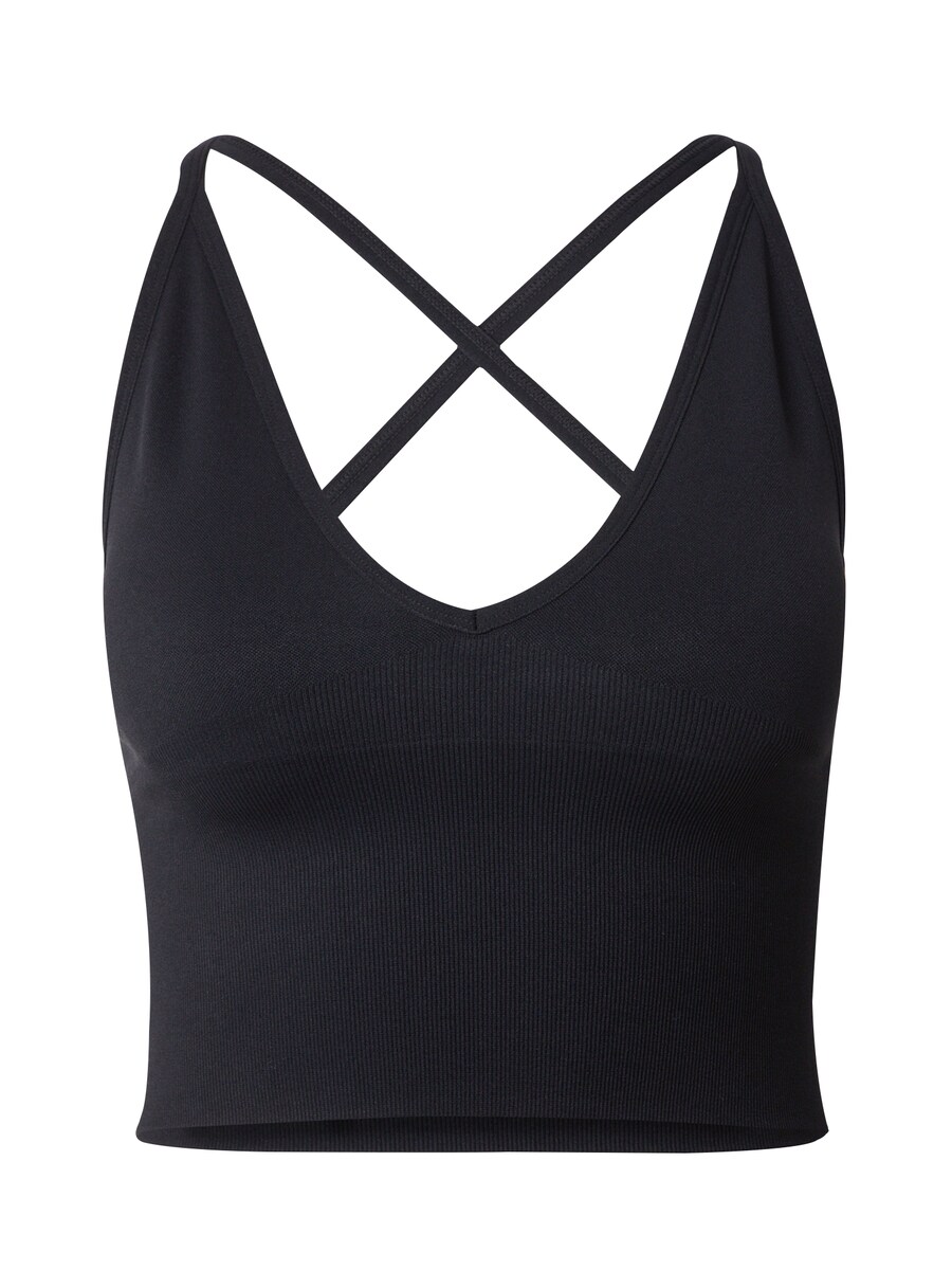 Спортивный бюстгальтер без косточек Aim'n, черный
Спортивный бюстгальтер без косточек Aim'n, черный