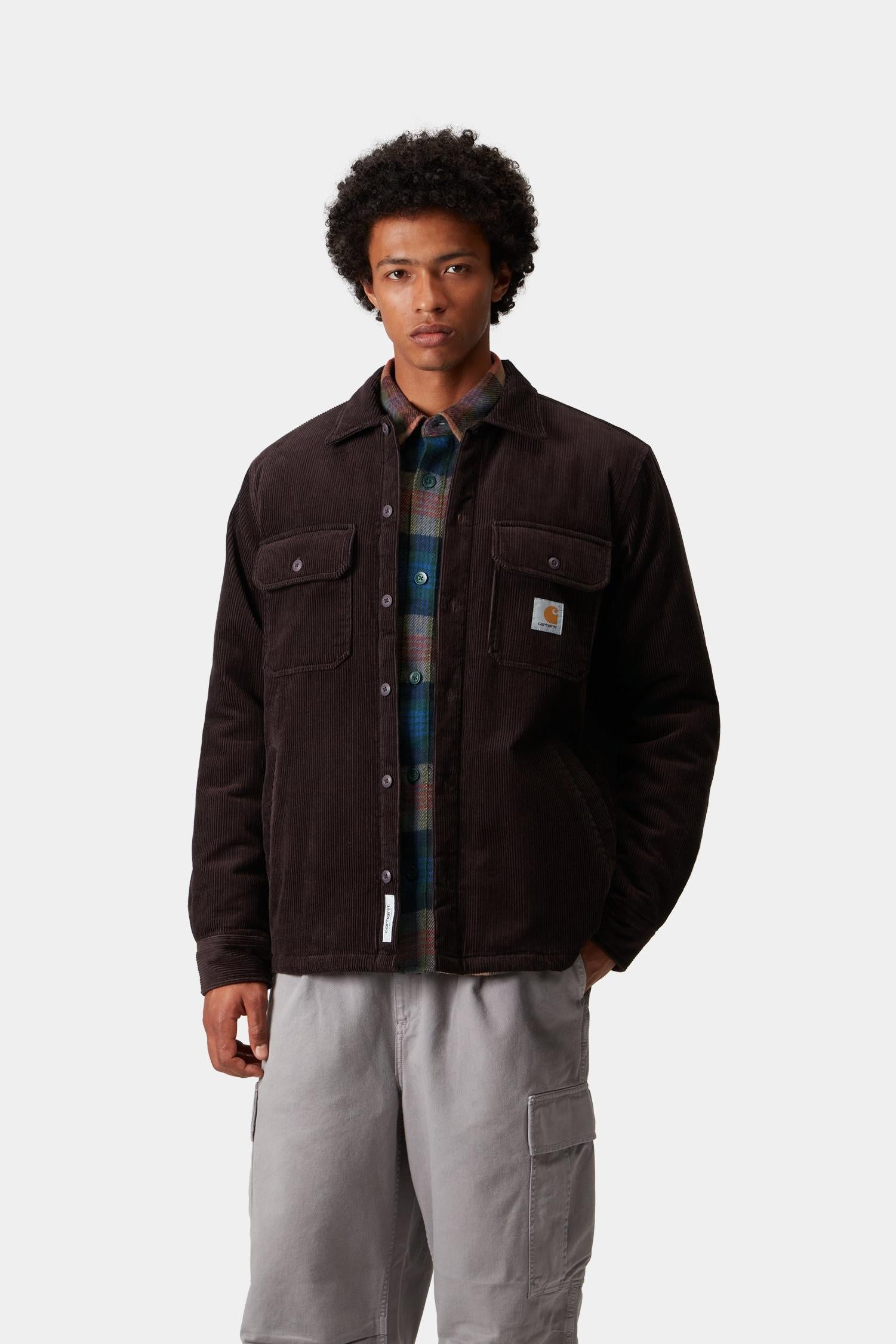 Рубашка-куртка Whitsome Carhartt, коричневый
Рубашка-куртка Whitsome Carhartt, коричневый