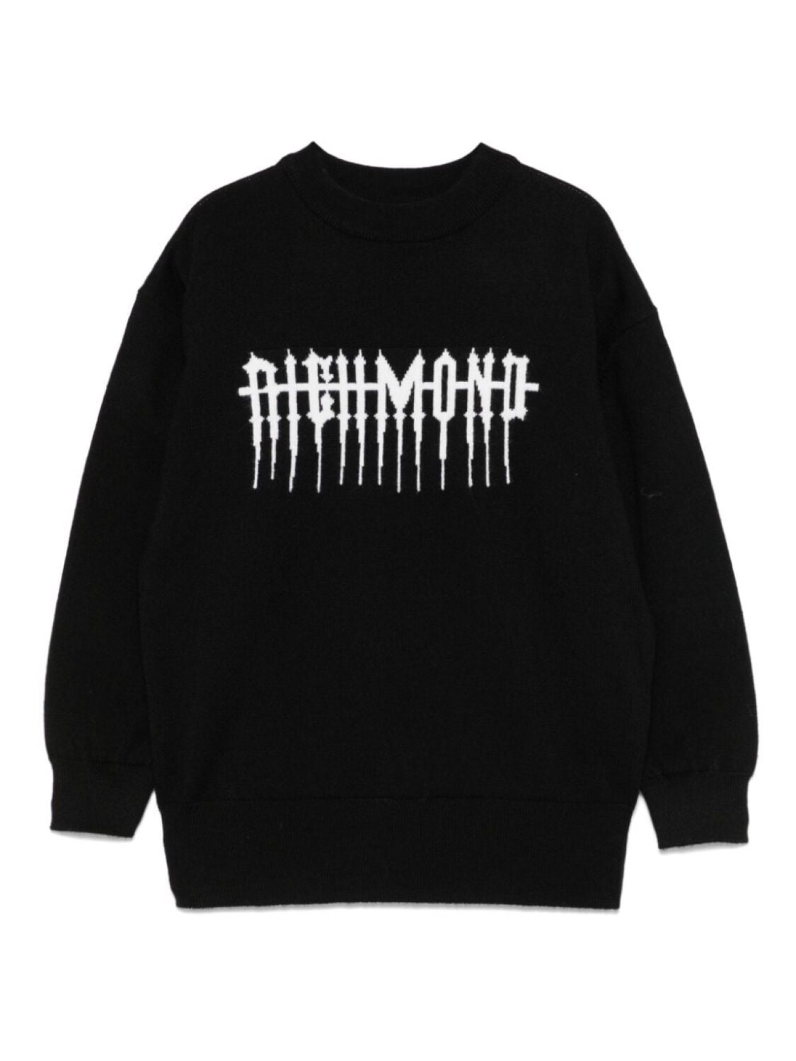 John Richmond Junior джемпер с жаккардовым логотипом, черный
John Richmond Junior джемпер с жаккардовым логотипом, черный