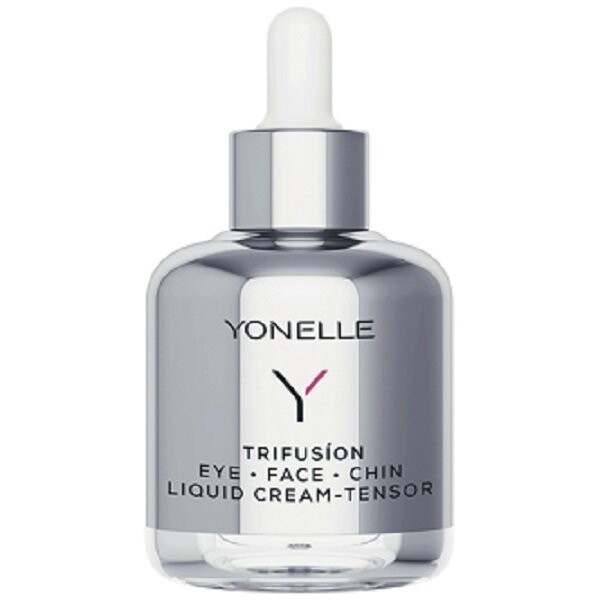 Yonelle, Trifusion Eye Face Chin Liquid Cream Tensor, жидкий крем для подтяжки глаз для лица и подбородка, 50 мл
Yonelle, Trifusion Eye Face Chin Liquid Cream Tensor, жидкий крем для подтяжки глаз для лица и подбородка, 50 мл