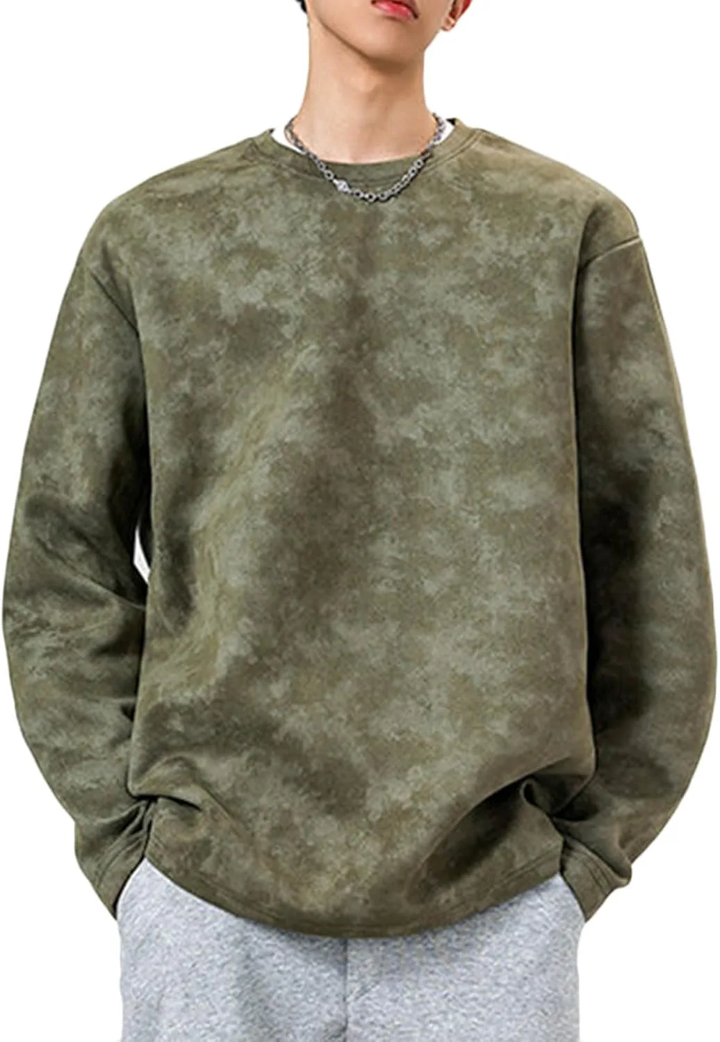 Толстовка с капюшоном Men Tie Dye Cloud Fleece, свободный крой
Толстовка с капюшоном Men Tie Dye Cloud Fleece, свободный крой