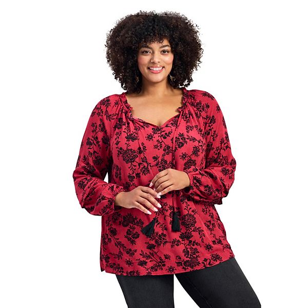 Женская блуза Bianca plus size Avenue, Crimson Silhouette
Женская блуза Bianca plus size Avenue, Crimson Silhouette