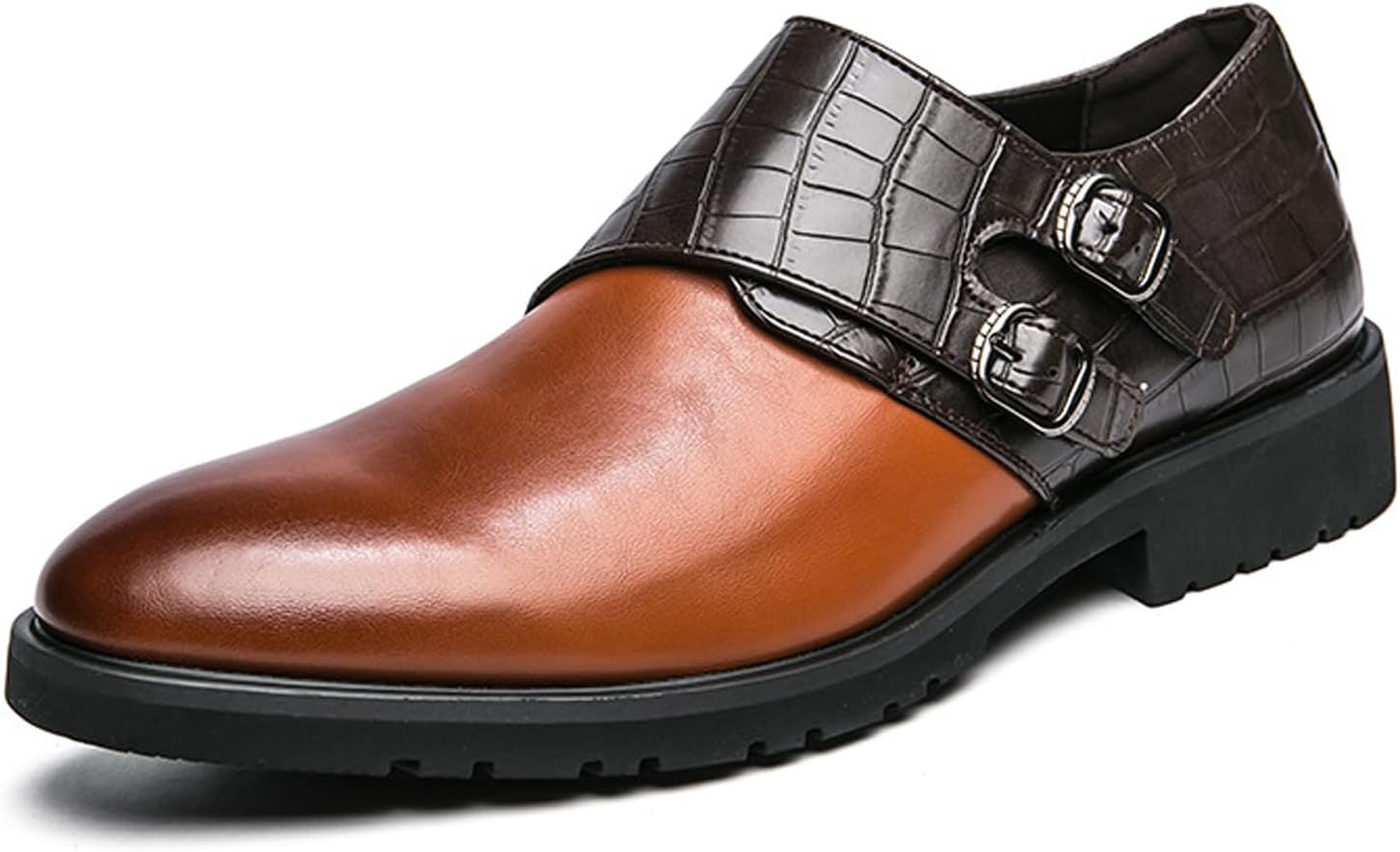 Мужские кожаные лоферы с текстурой, двубортные, с массивным каблуком, модные заостренные на платформе, с нескользящей подошвой, на удобной подошве-слипоне, для вечерних мероприятий, офиса и свадеб Nelsbrex, коричневый
Мужские кожаные лоферы с текстурой, двубортные, с массивным каблуком, модные заостренные на платформе, с нескользящей подошвой, на удобной подошве-слипоне, для вечерних мероприятий, офиса и свадеб Nelsbrex, коричневый