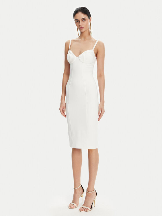 Коктейльное платье regular fit AB-702-51E2 Elisabetta Franchi, белый
Коктейльное платье regular fit AB-702-51E2 Elisabetta Franchi, белый